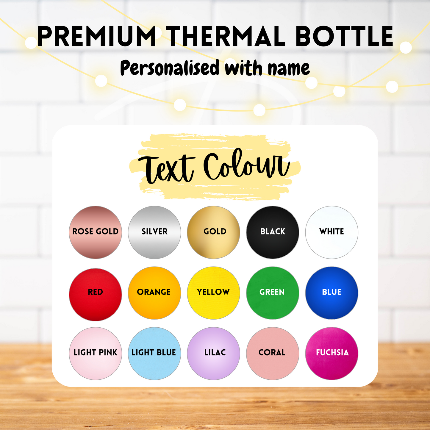 Premium Thermal Bottle - Sakura