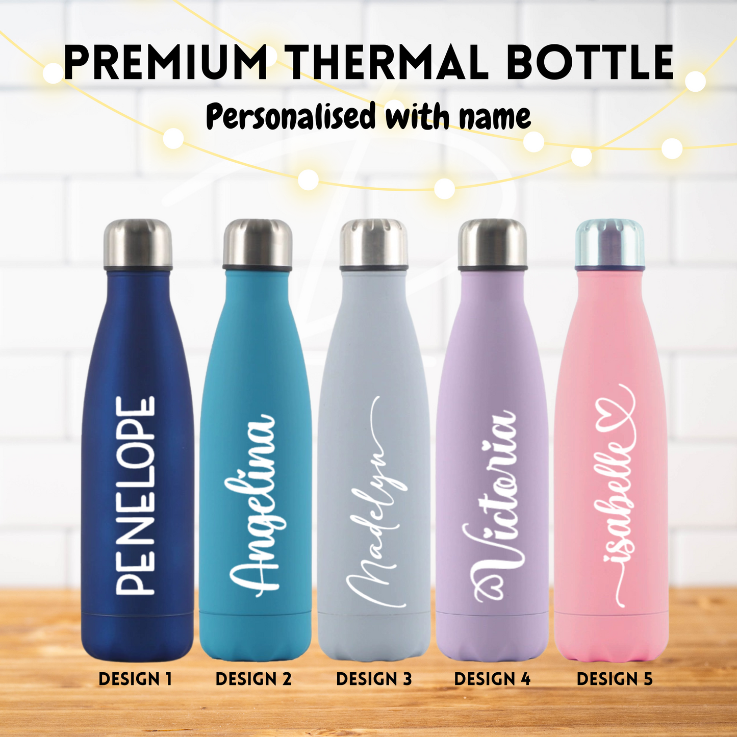 Premium Thermal Bottle - Grey