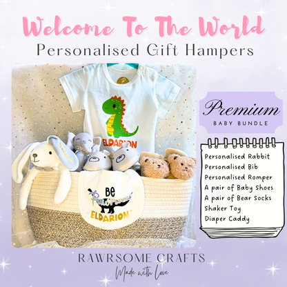 Welcome To The World: Personalised Gift Hampers