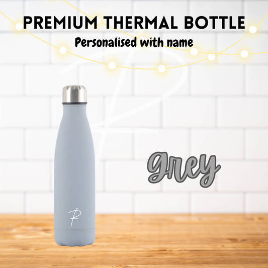 Premium Thermal Bottle - Grey